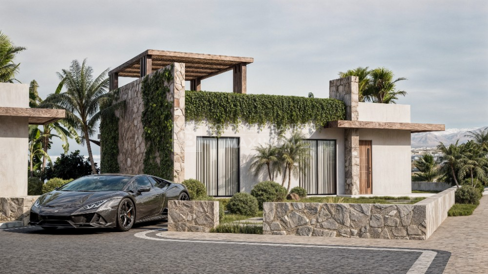 Kıbrıs Girne Esentepe'de Denize Sıfır Eşsiz Manzaralı Projede Satılık 2+1 Villalar